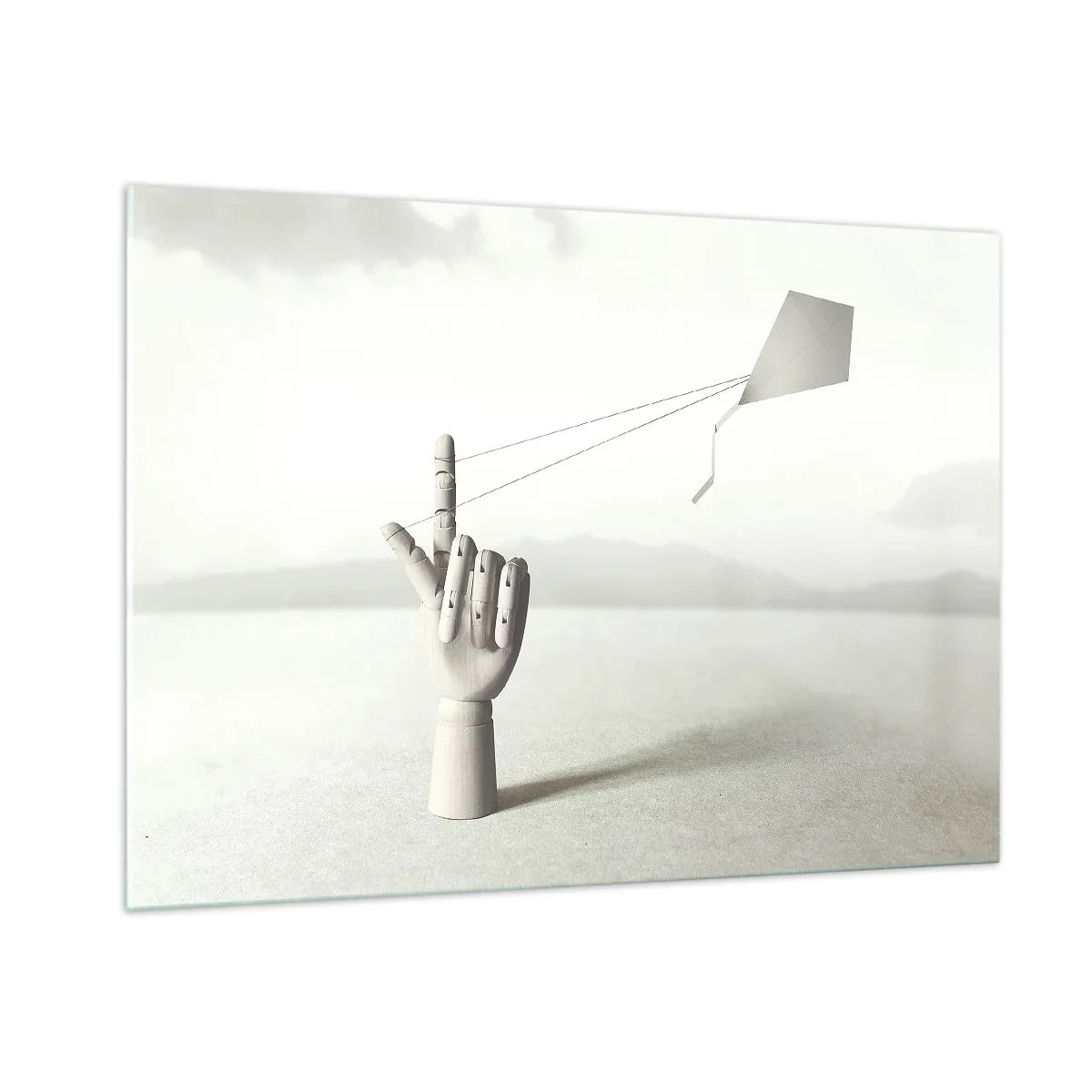 Quadro em vidro - Prova de força - 100x70 cm