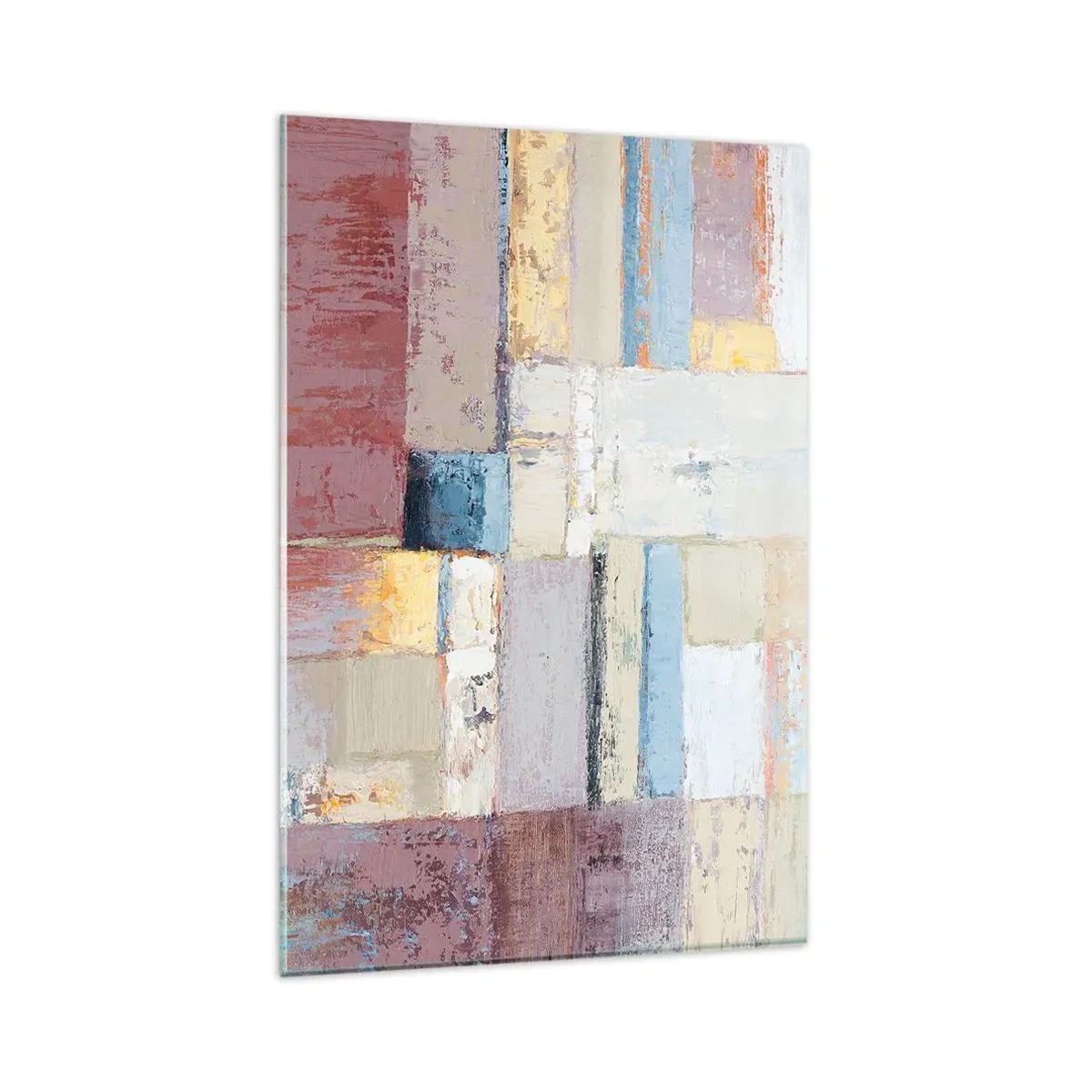Quadro em vidro - A paz da geometria - 80x120 cm