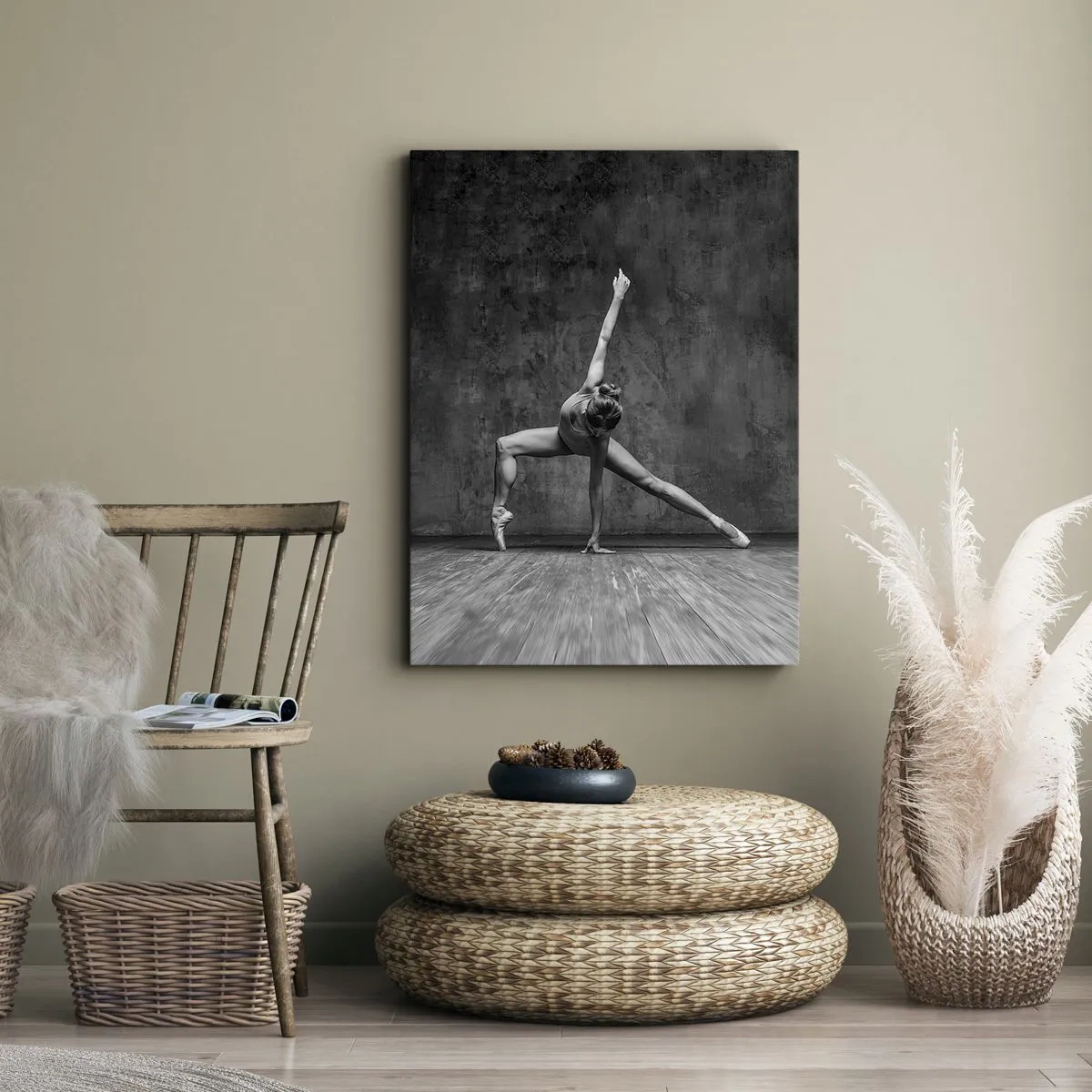 Quadro em tela - O equilíbrio ideal - 70x100 cm