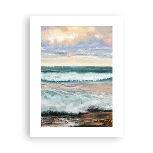 Pôster - Aqui suavizas a alma - 30x40 cm