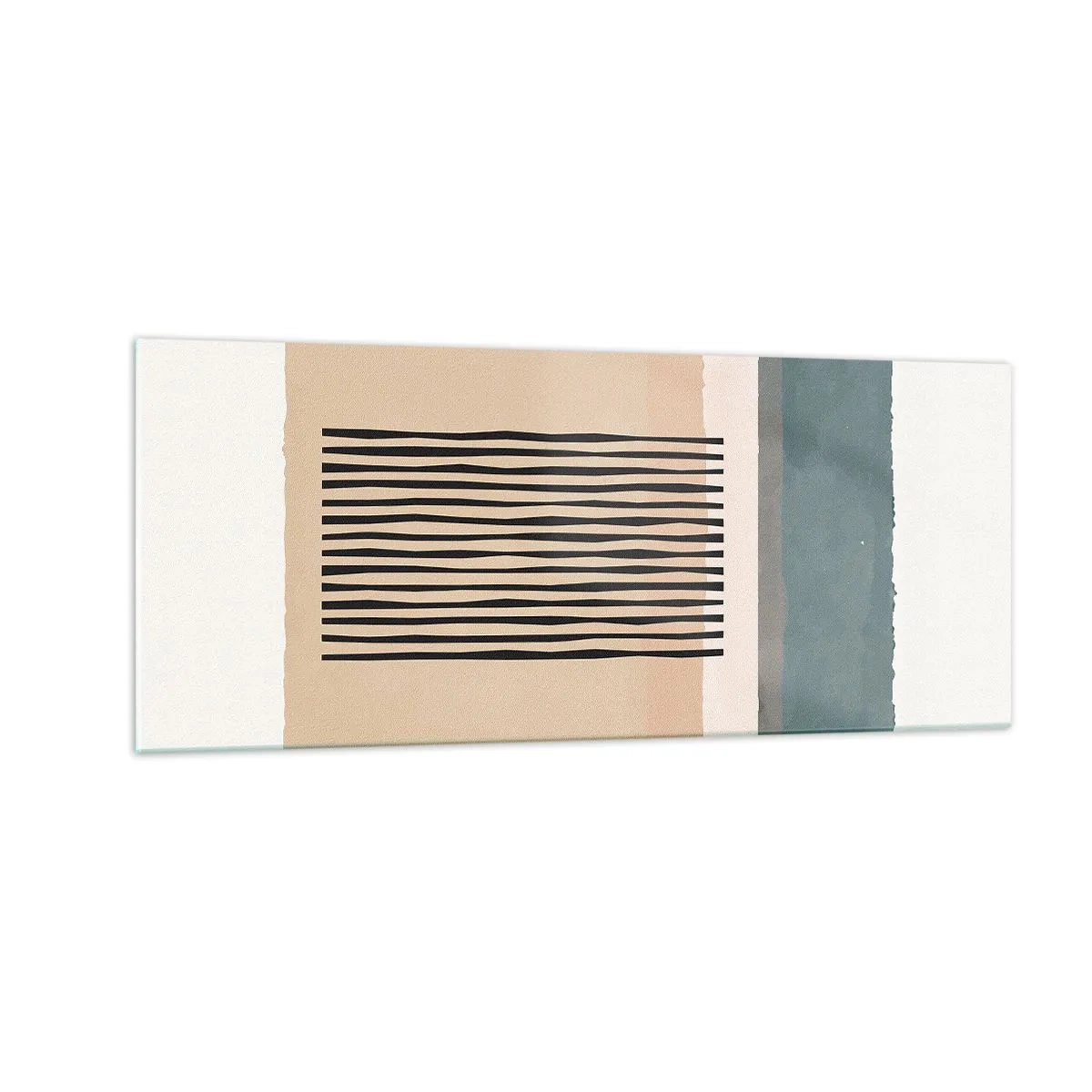 Quadro em vidro - Está tudo bem - 100x40 cm