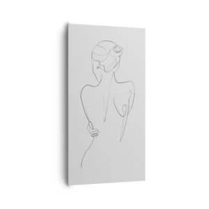 Quadro em tela - Música corporal - 65x120 cm