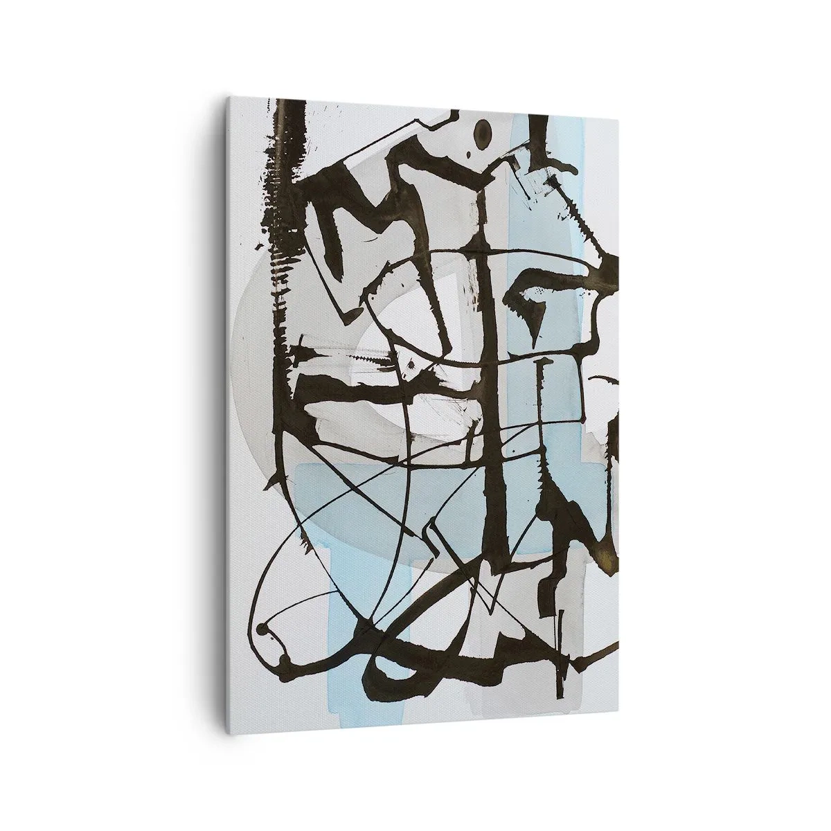 Quadro em tela - Azul mesmo assim - 70x100 cm