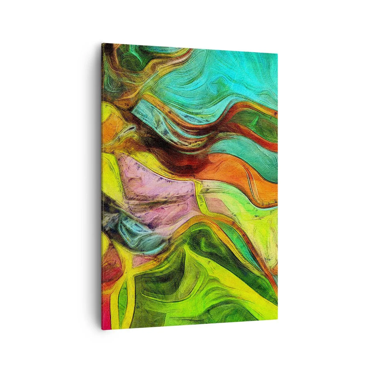 Quadro em tela - O movimento é vida - 70x100 cm