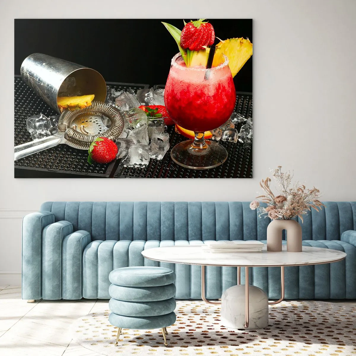 Quadro em vidro - Invocar o sabor - 120x80 cm