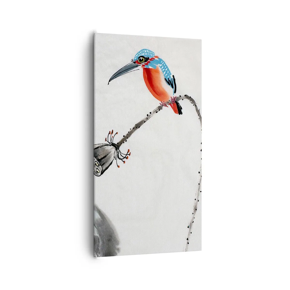 Quadro em tela - A vida do prado - 65x120 cm