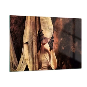 Quadro em vidro - Entre o bem e o mal - 120x80 cm