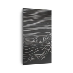 Quadro em tela - Ritmo e sotaque - 45x80 cm