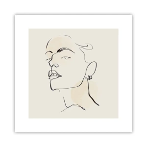 Pôster - Olhar orgulhoso - 30x30 cm