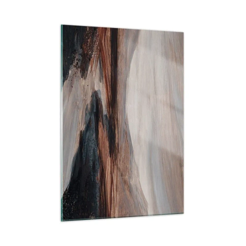 Quadro em vidro - Um vale tranquilo - 50x70 cm