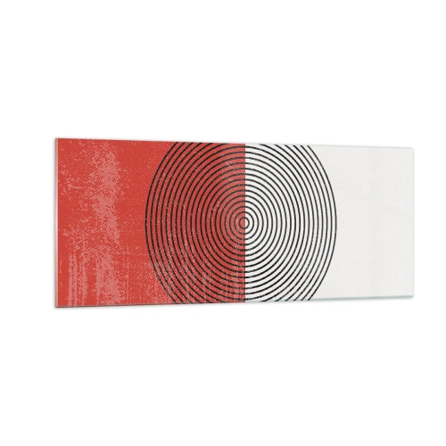 Quadro em vidro - Direto ao ponto - 100x40 cm