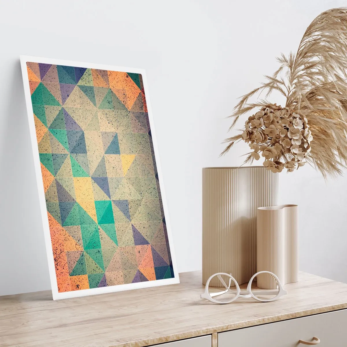 Pôster - República dos triângulos - 70x100 cm