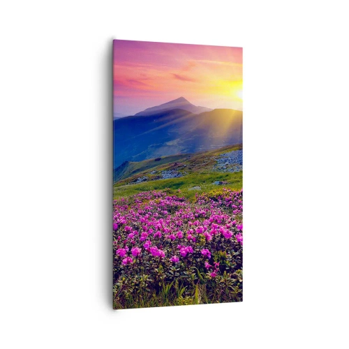 Quadro em tela - …Cheiro de pinheiros e ervas da montanha - 65x120 cm