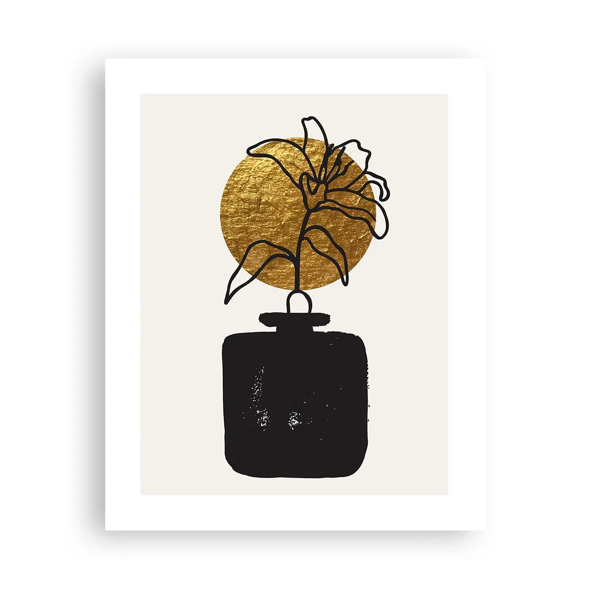 Pôster - A beleza vale seu peso em ouro - 40x50 cm