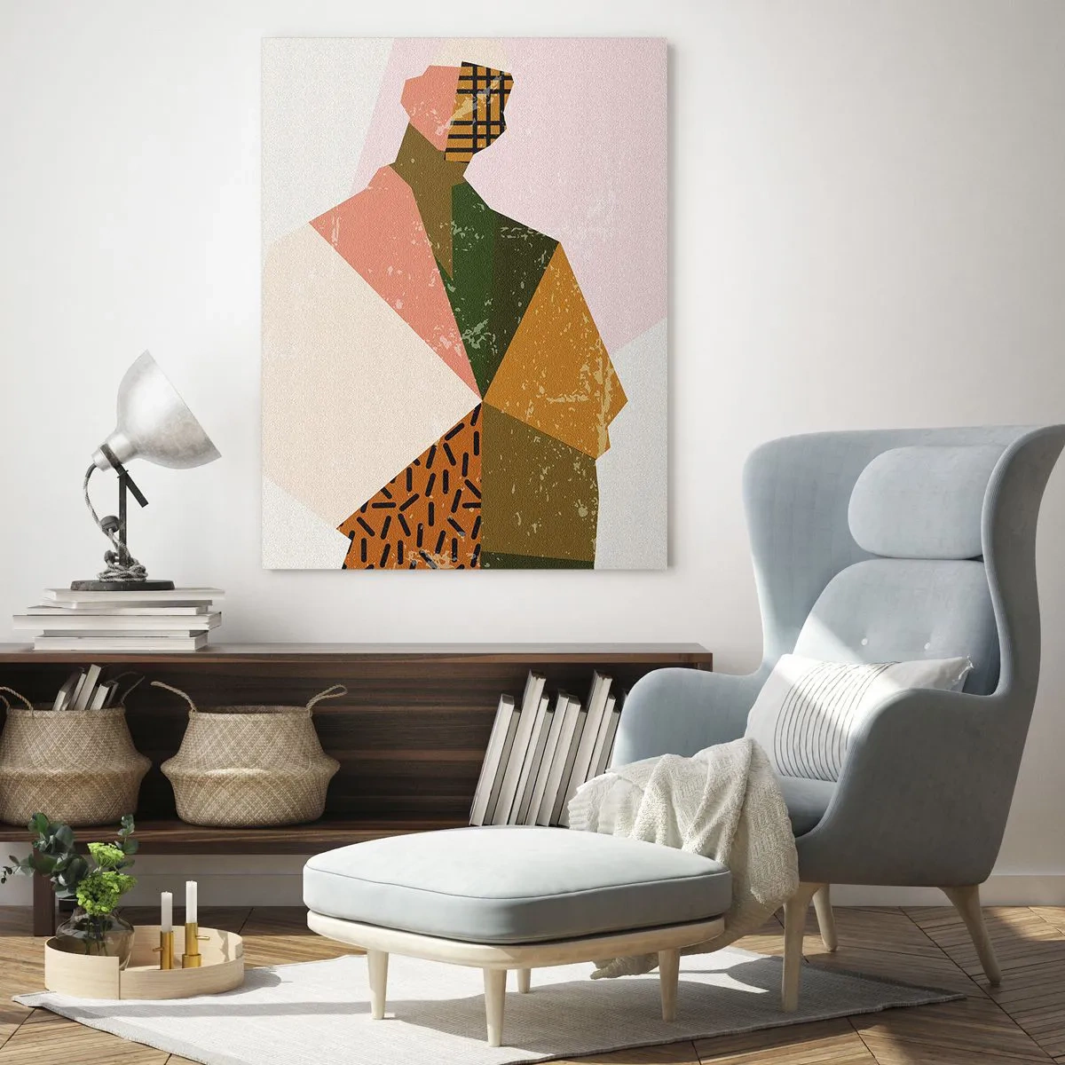 Quadro em vidro - Homem – um ser complexo - 50x70 cm