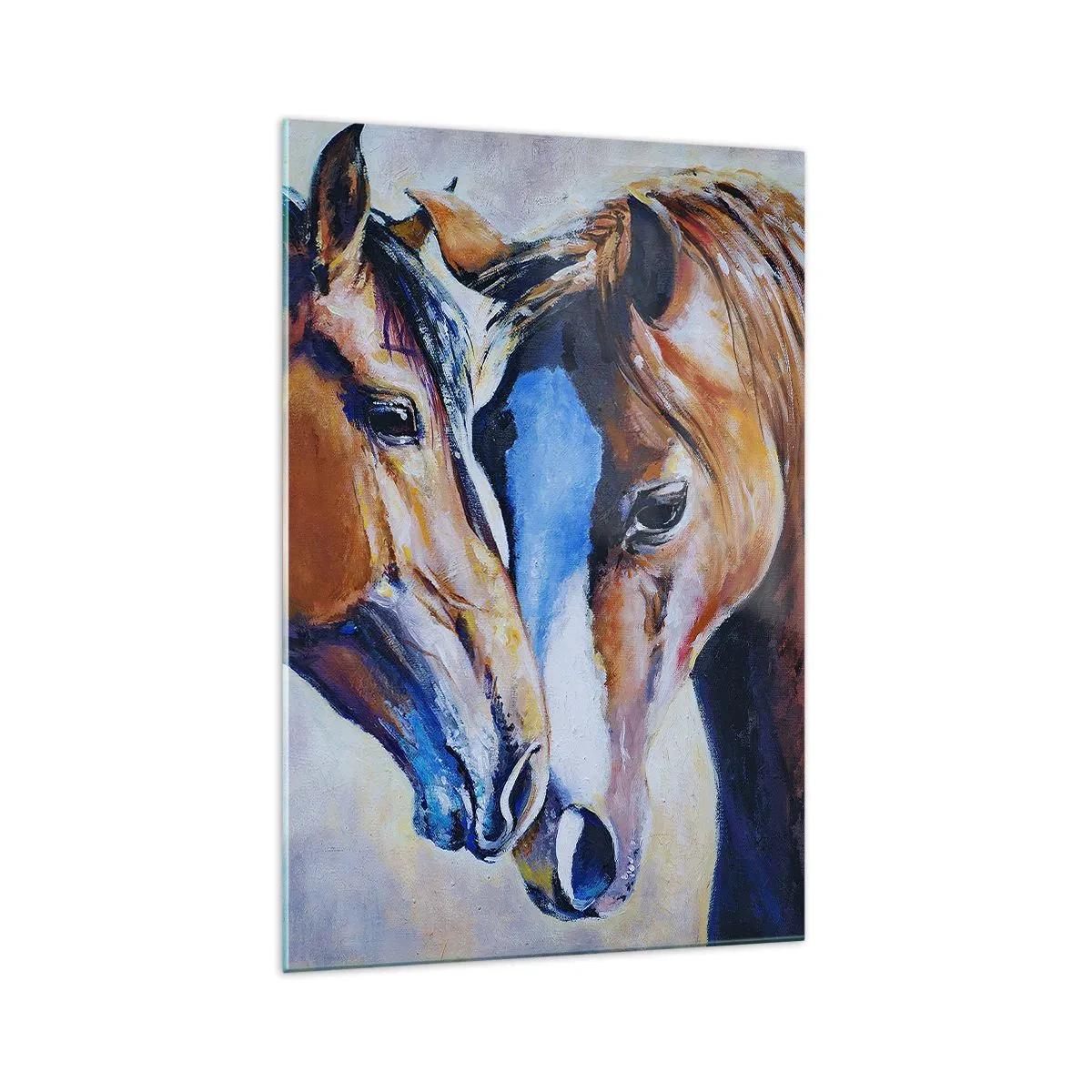 Quadro em vidro - Isso é amizade? Isso é amor? - 70x100 cm