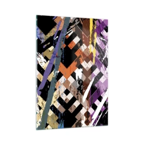 Quadro em vidro - Ao quadrado - 50x70 cm