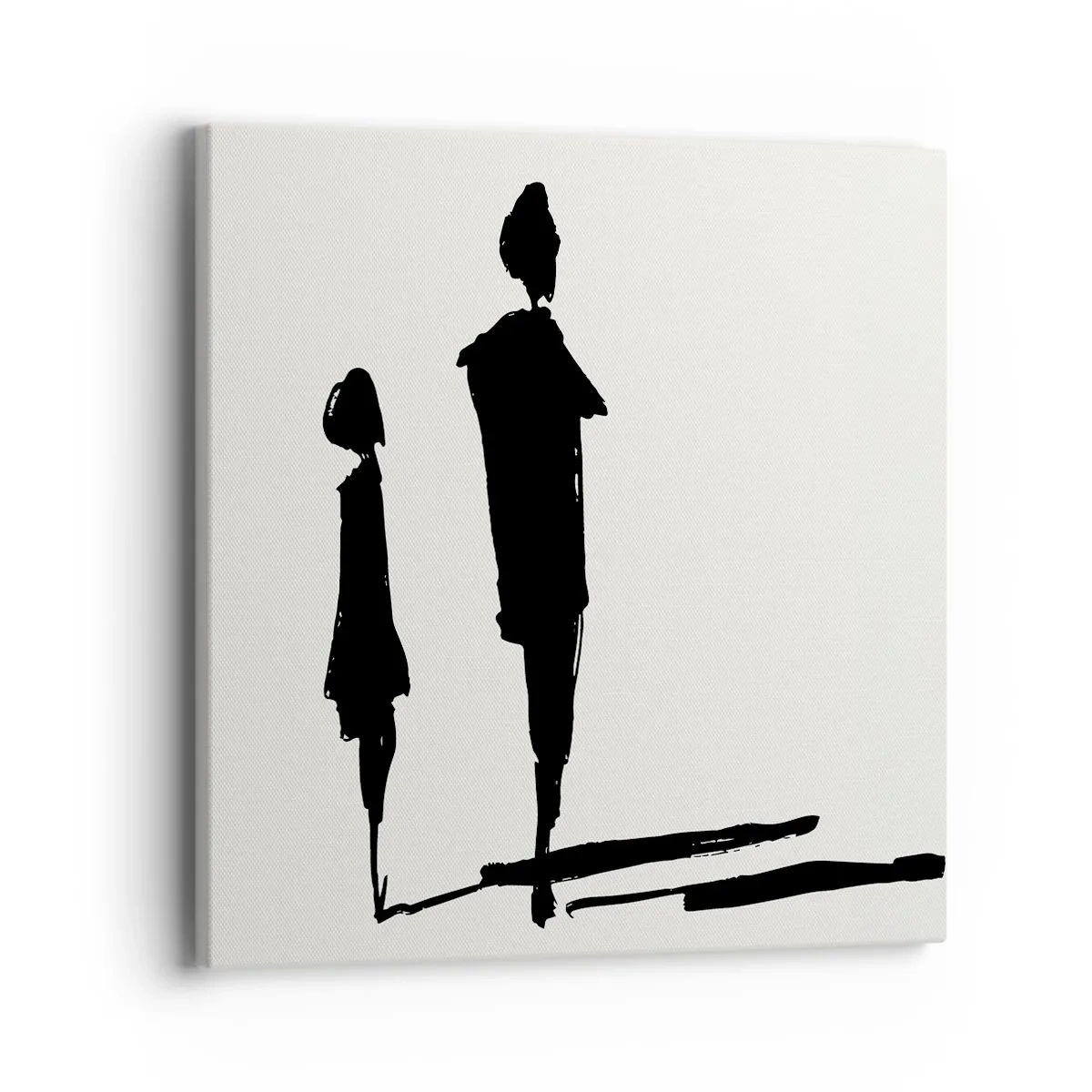 Quadro em tela - Certeza que juntos? - 40x40 cm