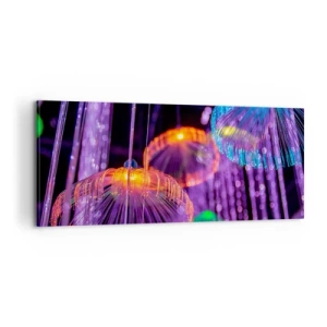 Quadro em tela - Fonte de luz - 100x40 cm