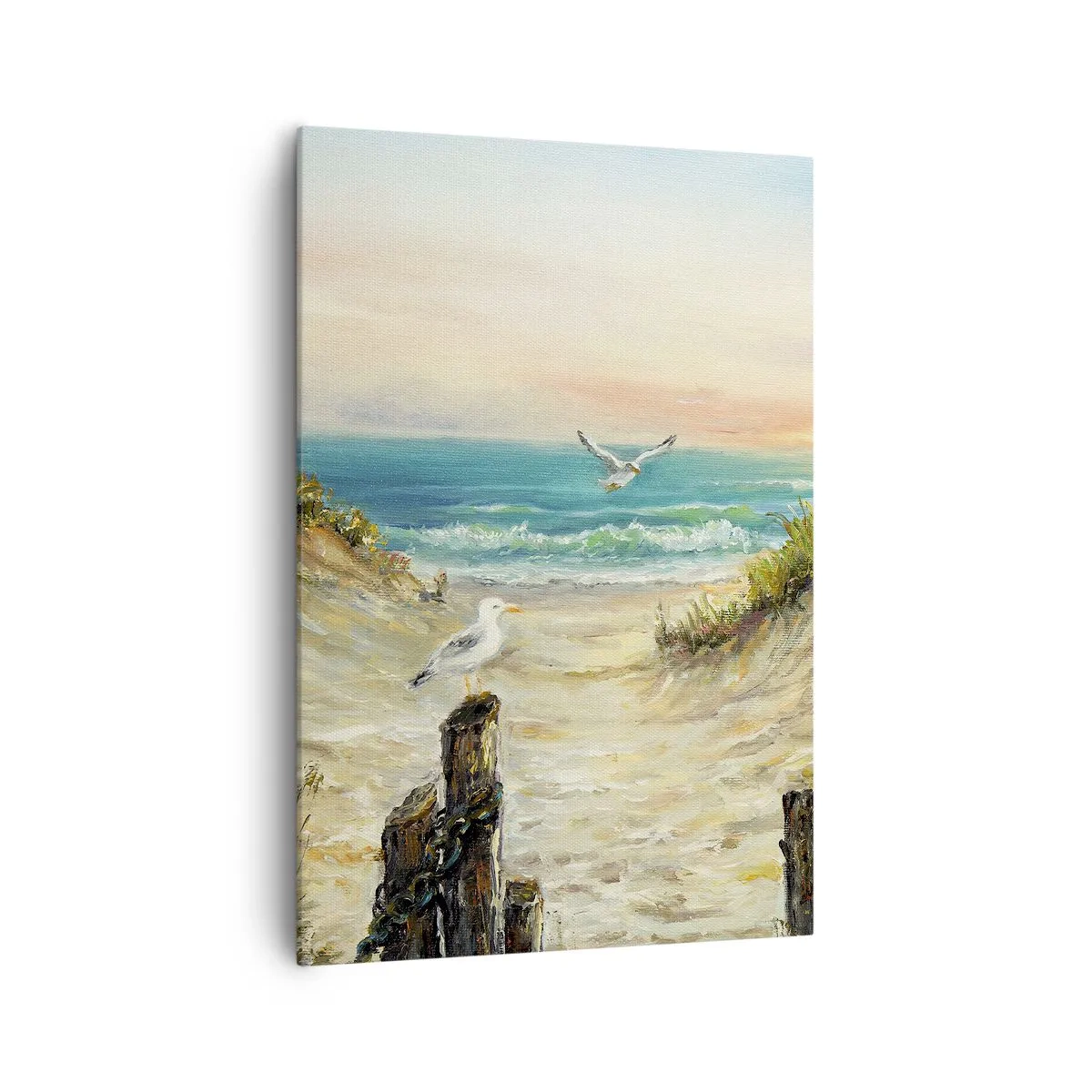 Quadro em tela - Refúgio sem vento - 70x100 cm