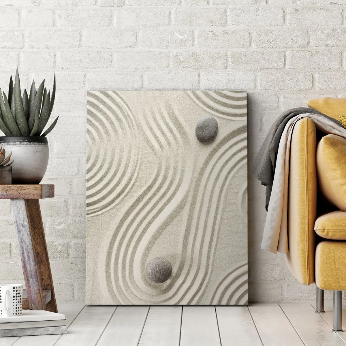 Quadro em tela - Um toque de calor - 80x120 cm