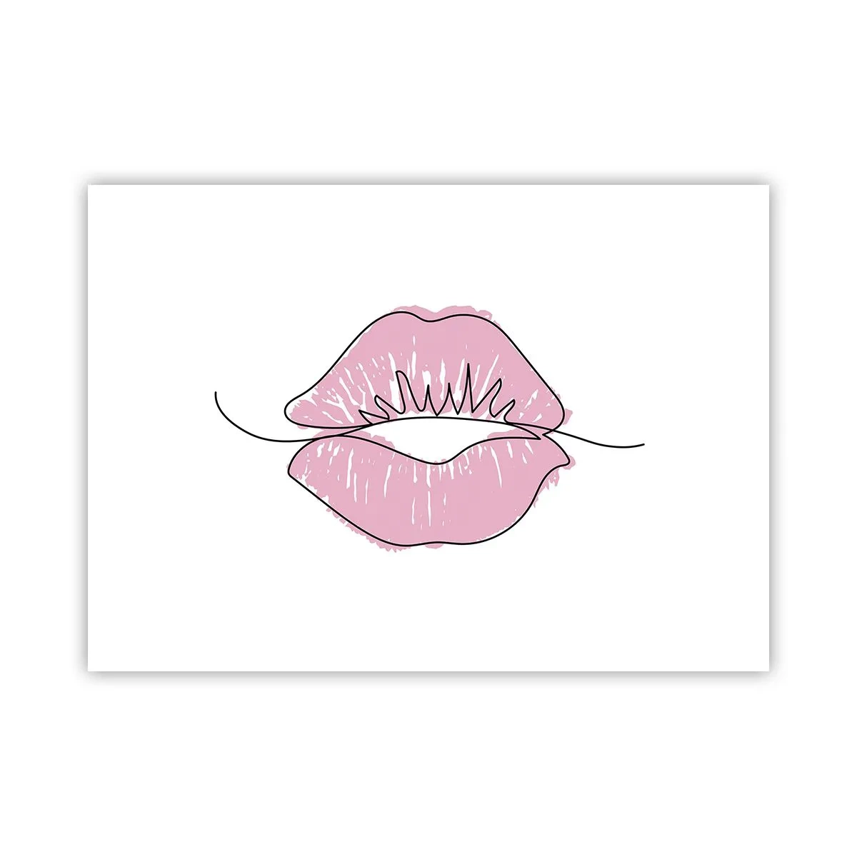 Pôster - Pronto para beijar? - 70x50 cm
