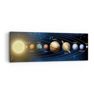 Quadro em tela - Um de dez - 90x30 cm