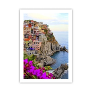 Pôster - A cidade que sorri - 50x70 cm