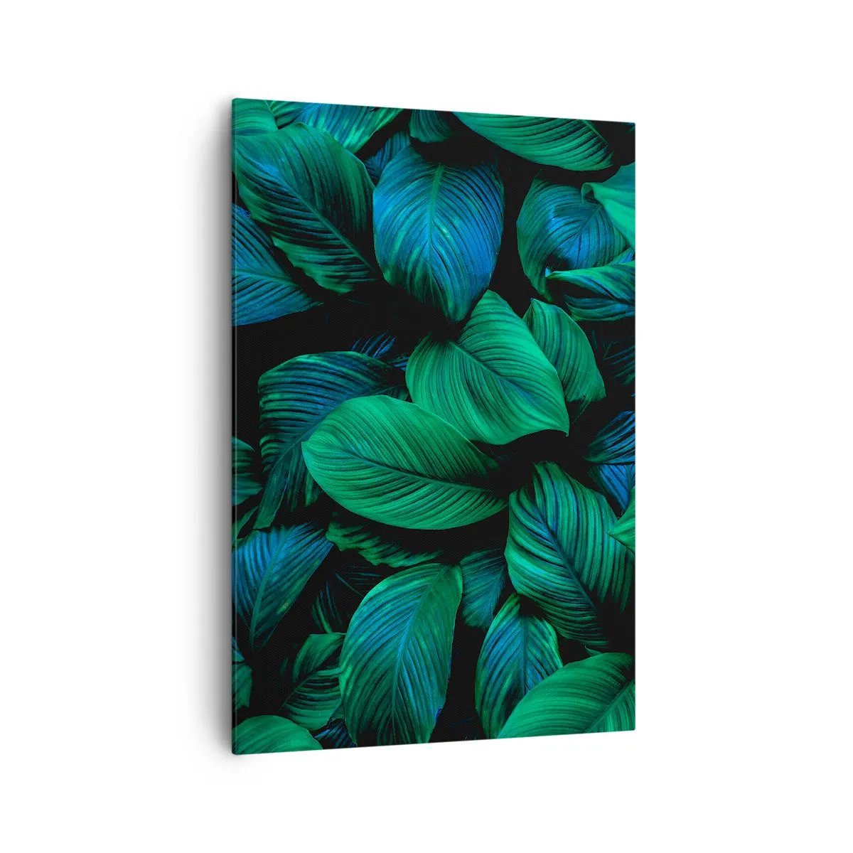 Quadro em tela - Na multidão verde - 70x100 cm