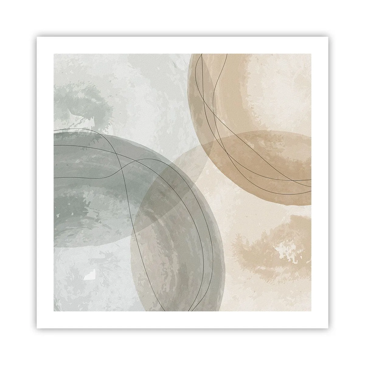 Pôster - Difusão de Mundos - 60x60 cm