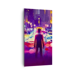 Quadro em tela - Imerso na luz - 65x120 cm