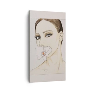 Quadro em tela - Símbolo de elegância e beleza - 45x80 cm