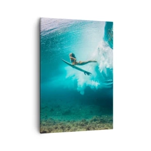Quadro em tela - O mundo subaquático - 50x70 cm
