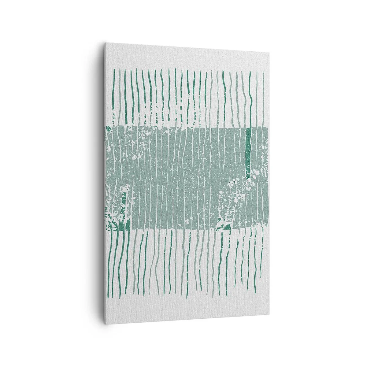 Quadro em tela - Abstração marinha - 80x120 cm