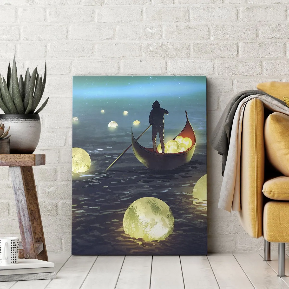 Quadro em tela - Coisas com as quais os filósofos nunca sonharam - 50x70 cm