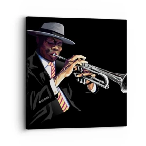 Quadro em tela - Charme da velha escola - 30x30 cm