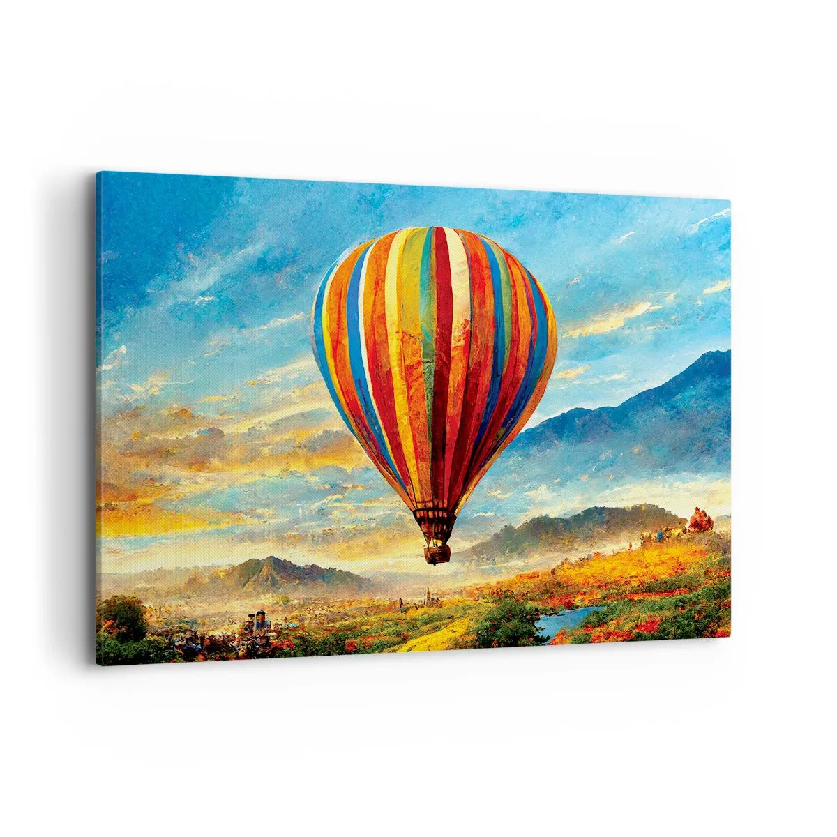 Quadro em tela - Com silêncio enxergas mais - 120x80 cm