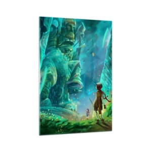 Quadro em vidro - Do Grande Livro de Contos de Fadas - 70x100 cm