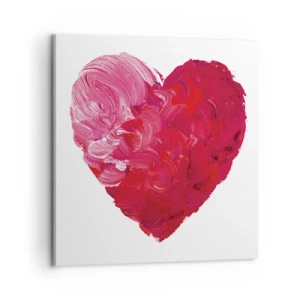 Quadro em tela - All you need is love - 60x60 cm