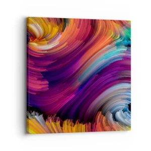 Quadro em tela - O início de um novo mundo - 30x30 cm