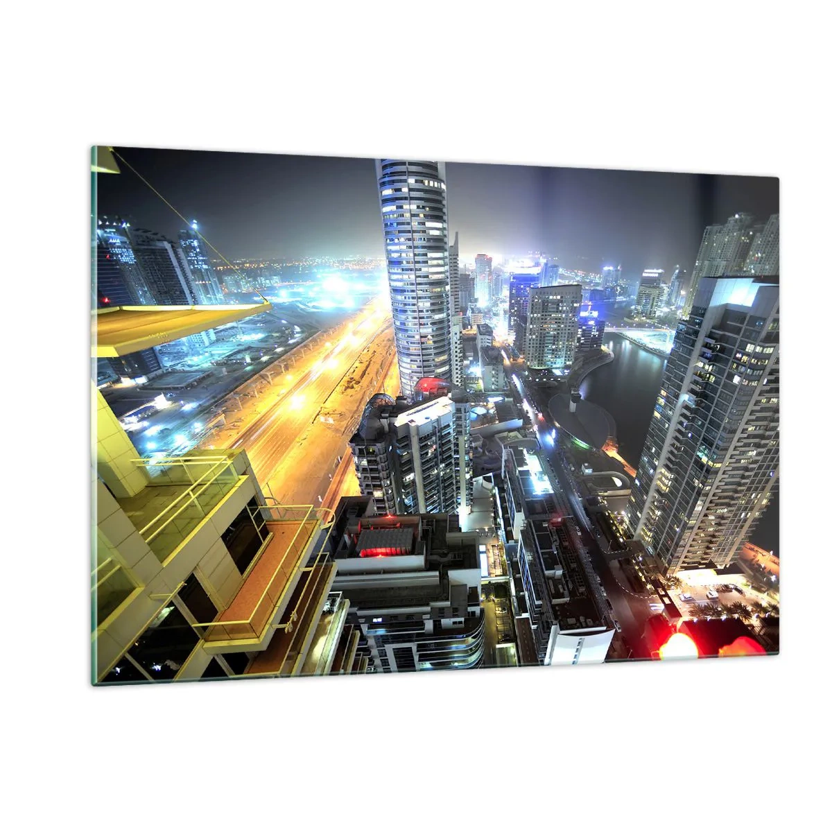 Quadro em vidro - Milagre no deserto - 120x80 cm