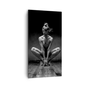 Quadro em tela - A energia da dança - 55x100 cm