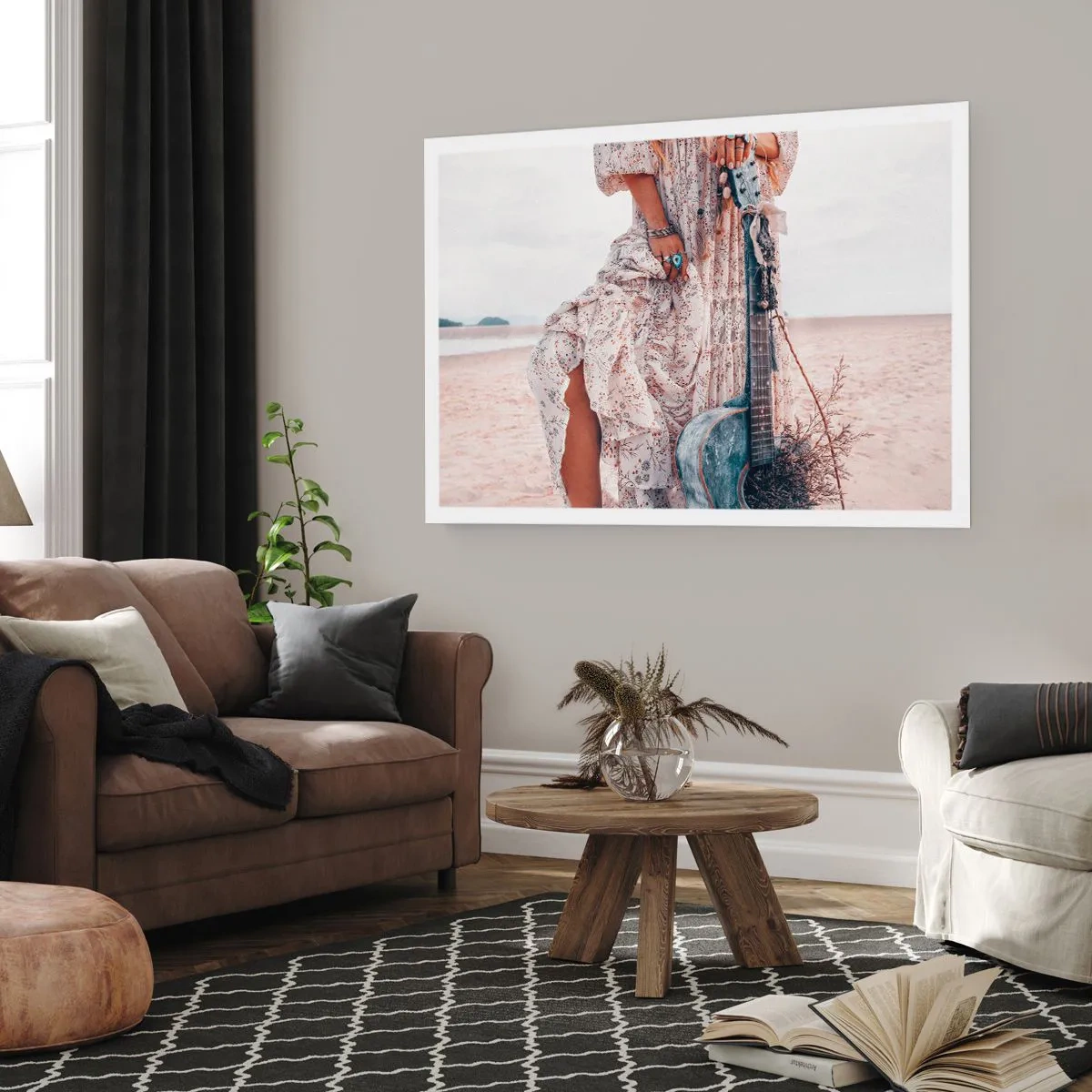 Pôster - Flores a caminho - 100x70 cm