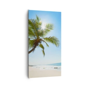 Quadro em tela - Não mostre a ninguém - 65x120 cm