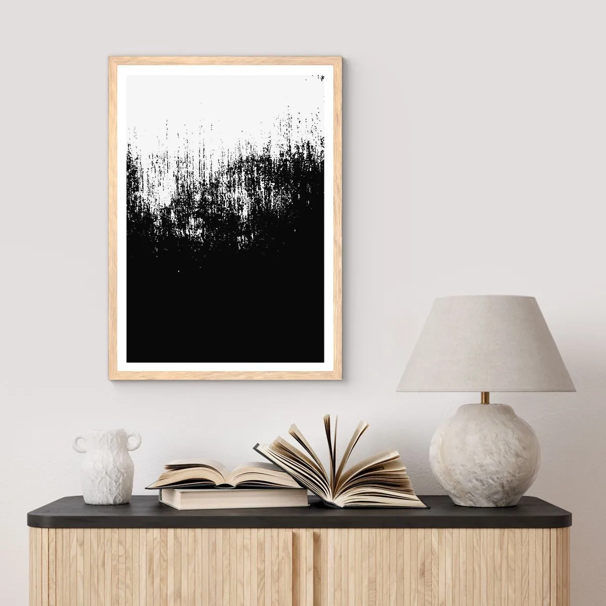 Pôster com moldura de carvalho claro - E o vencedor é... - 61x91 cm