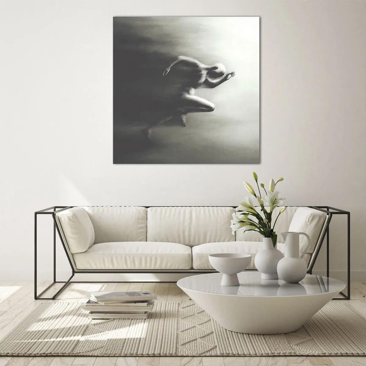 Quadro em vidro - Irresistível - 40x40 cm