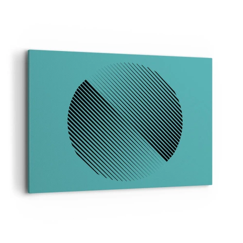 Quadro em tela - Círculo – uma variação geométrica - 100x70 cm