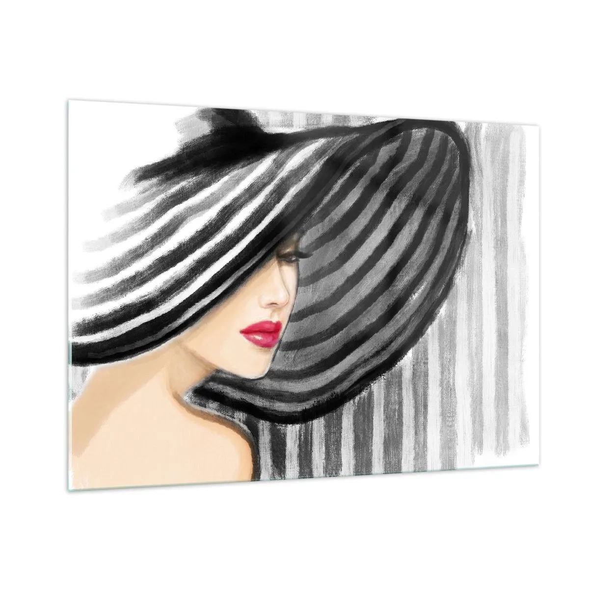 Quadro em vidro - Onde encontrar-te? - 100x70 cm