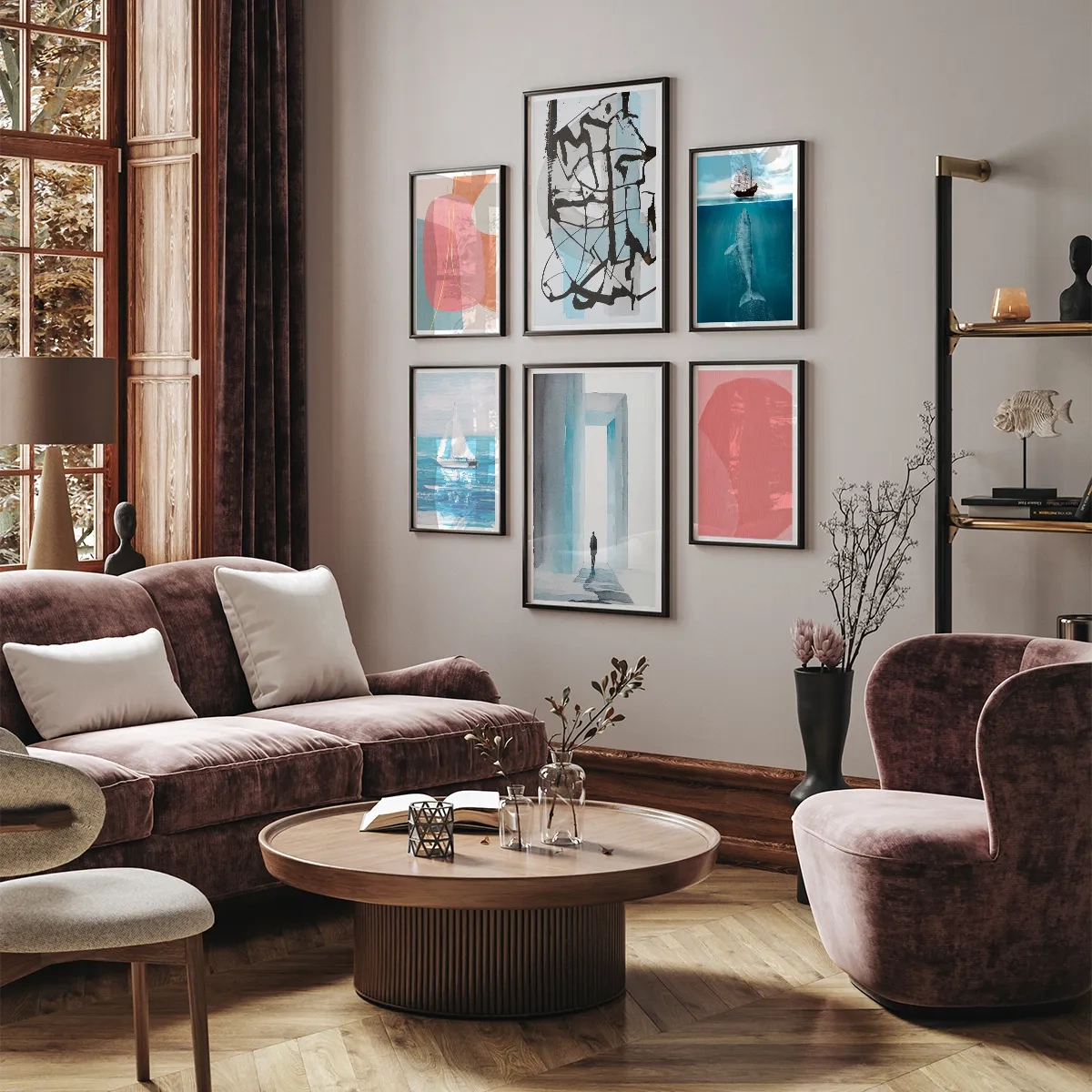 Casual elegance - Inspiração para a sala