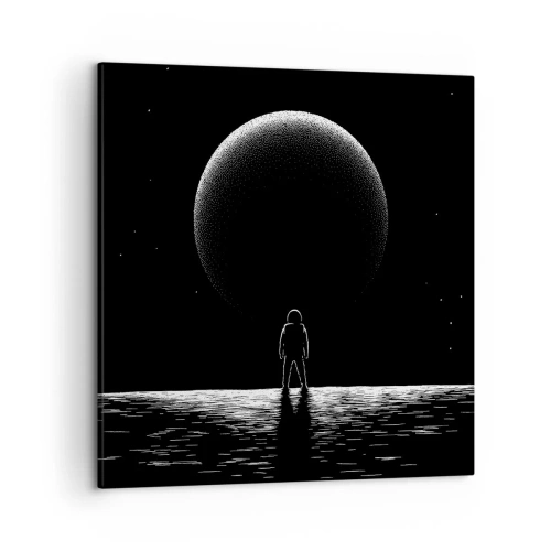 Quadro em tela - Cara a cara - 50x50 cm